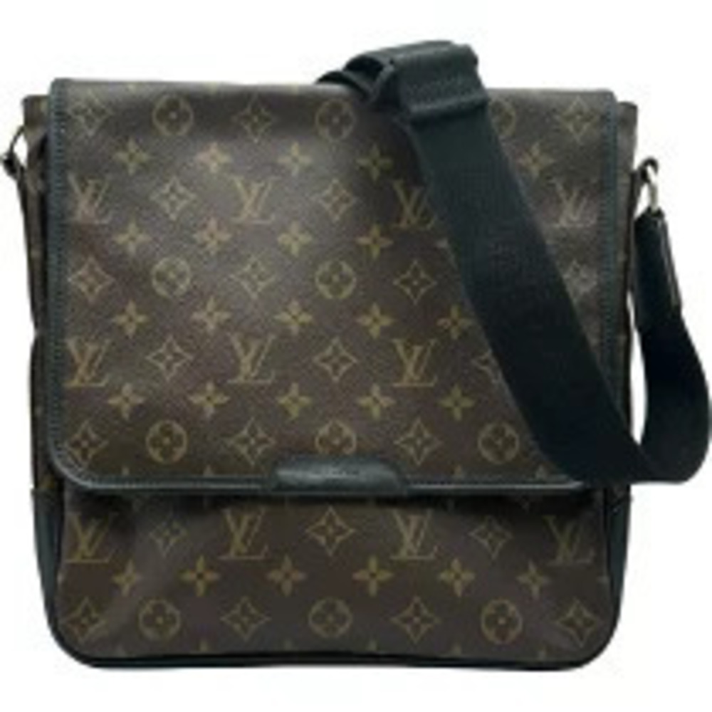 Louis Vuitton Buzz Brown Black Monogram Macassar Brown Shoulder Bag